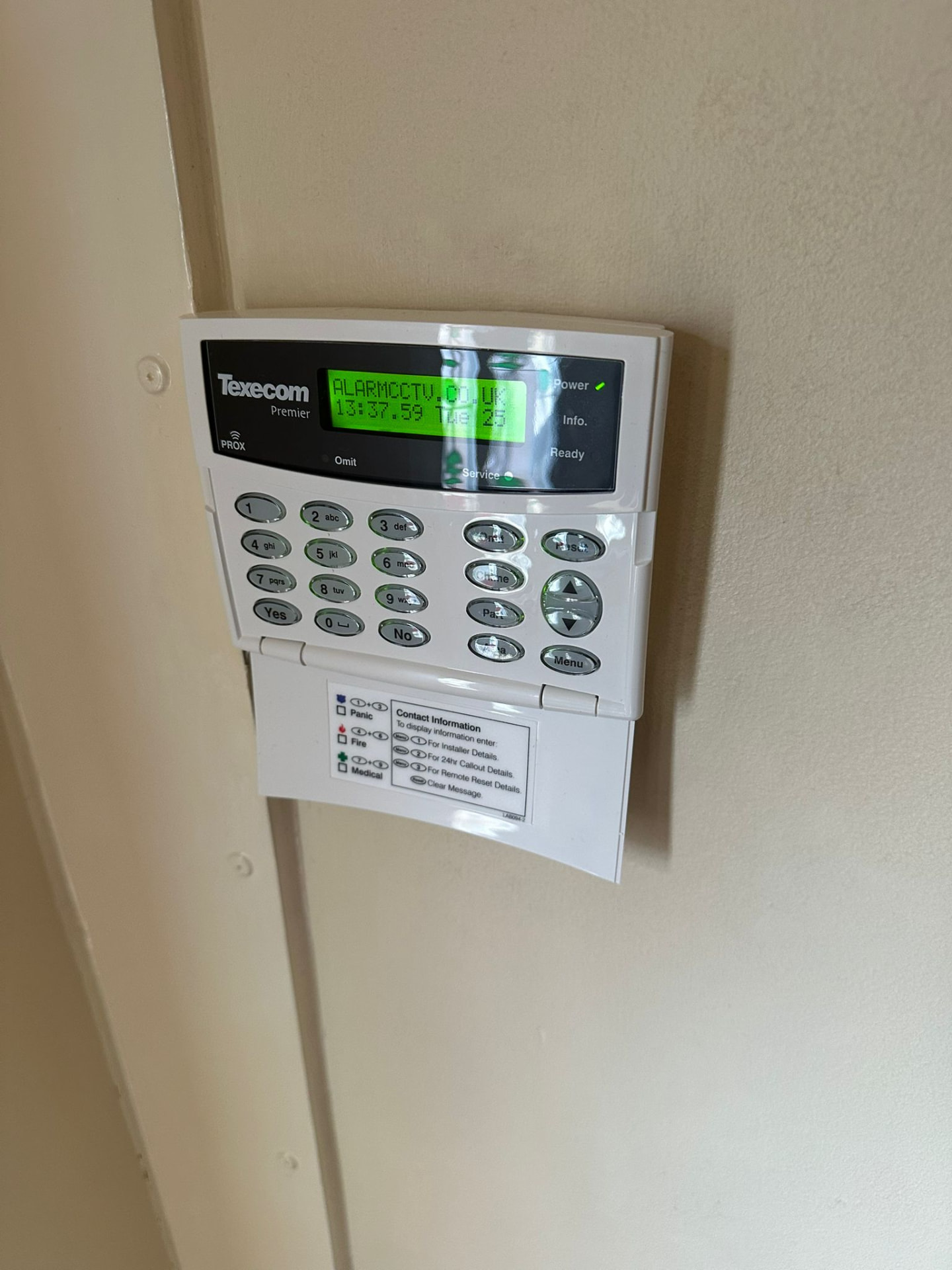 AlarmCCTV engineer install photo 93 — real intruder alarm, CCTV or access-control job completed at a customer property in the North West