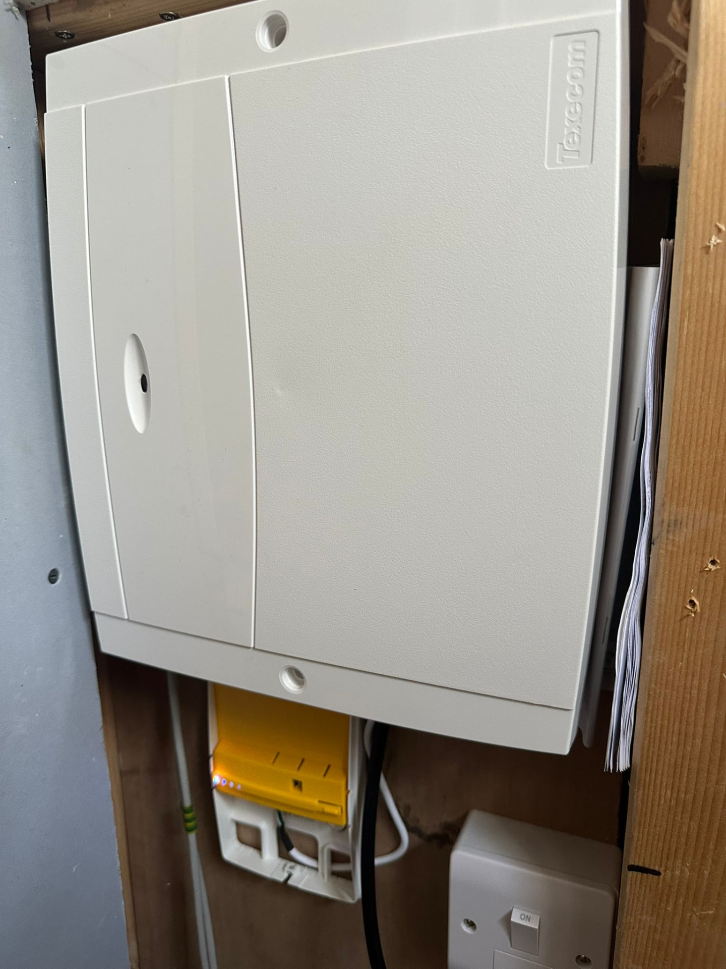 AlarmCCTV engineer install photo 99 — real intruder alarm, CCTV or access-control job completed at a customer property in the North West