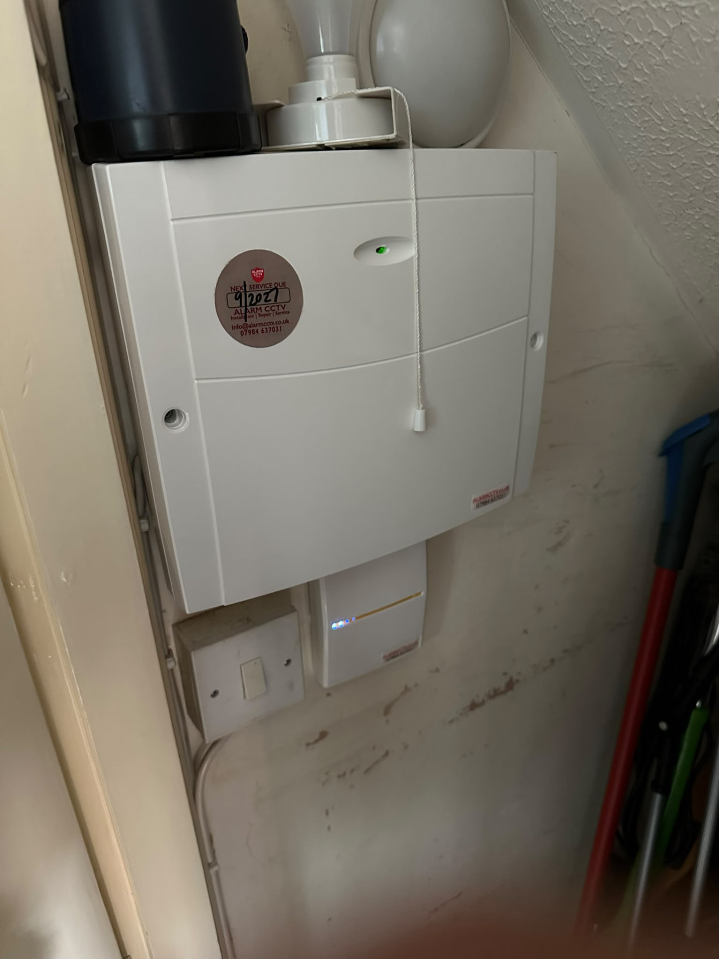 AlarmCCTV engineer install photo 117 — real intruder alarm, CCTV or access-control job completed at a customer property in the North West