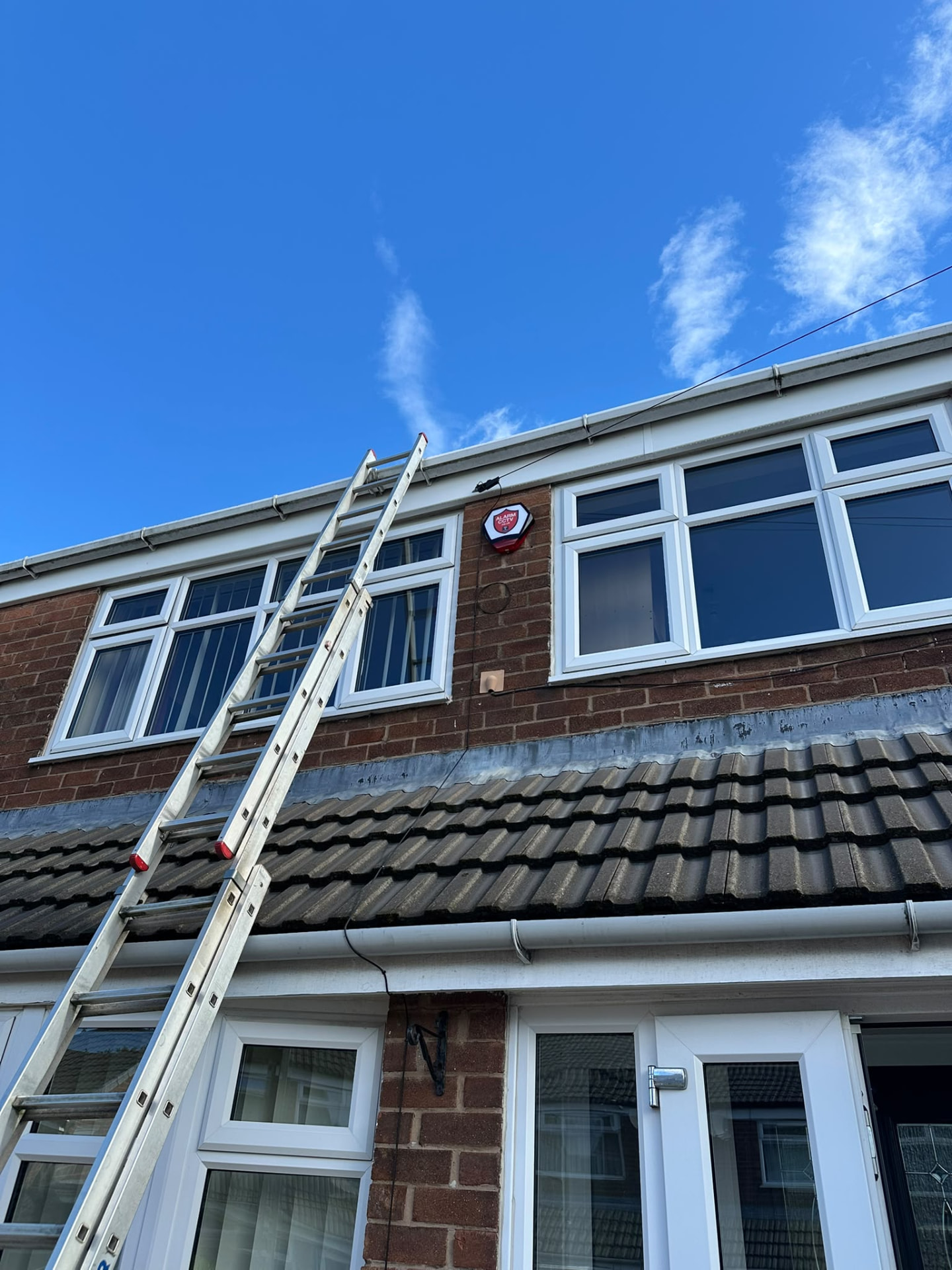 AlarmCCTV engineer install photo 124 — real intruder alarm, CCTV or access-control job completed at a customer property in the North West
