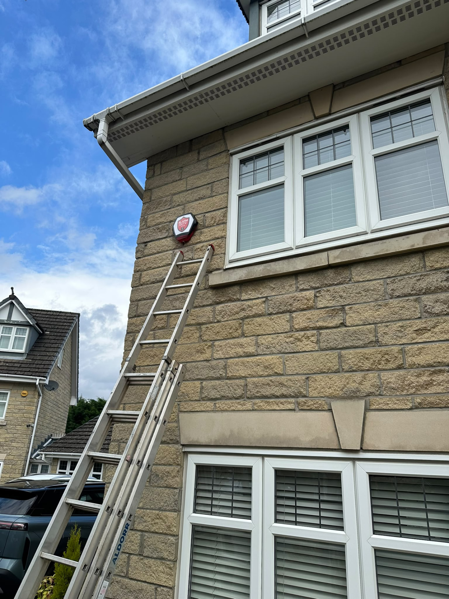AlarmCCTV engineer install photo 132 — real intruder alarm, CCTV or access-control job completed at a customer property in the North West