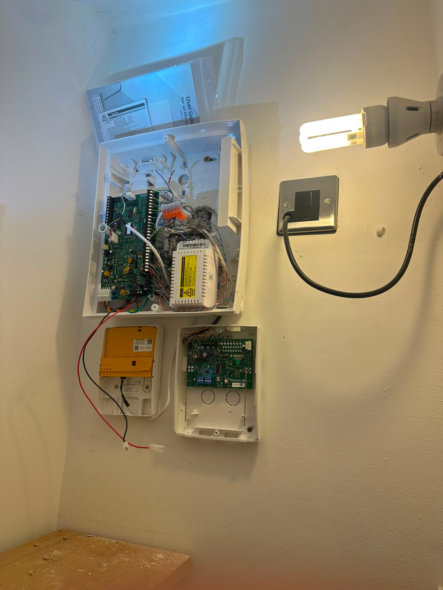 AlarmCCTV engineer install photo 73 — real intruder alarm, CCTV or access-control job completed at a customer property in the North West
