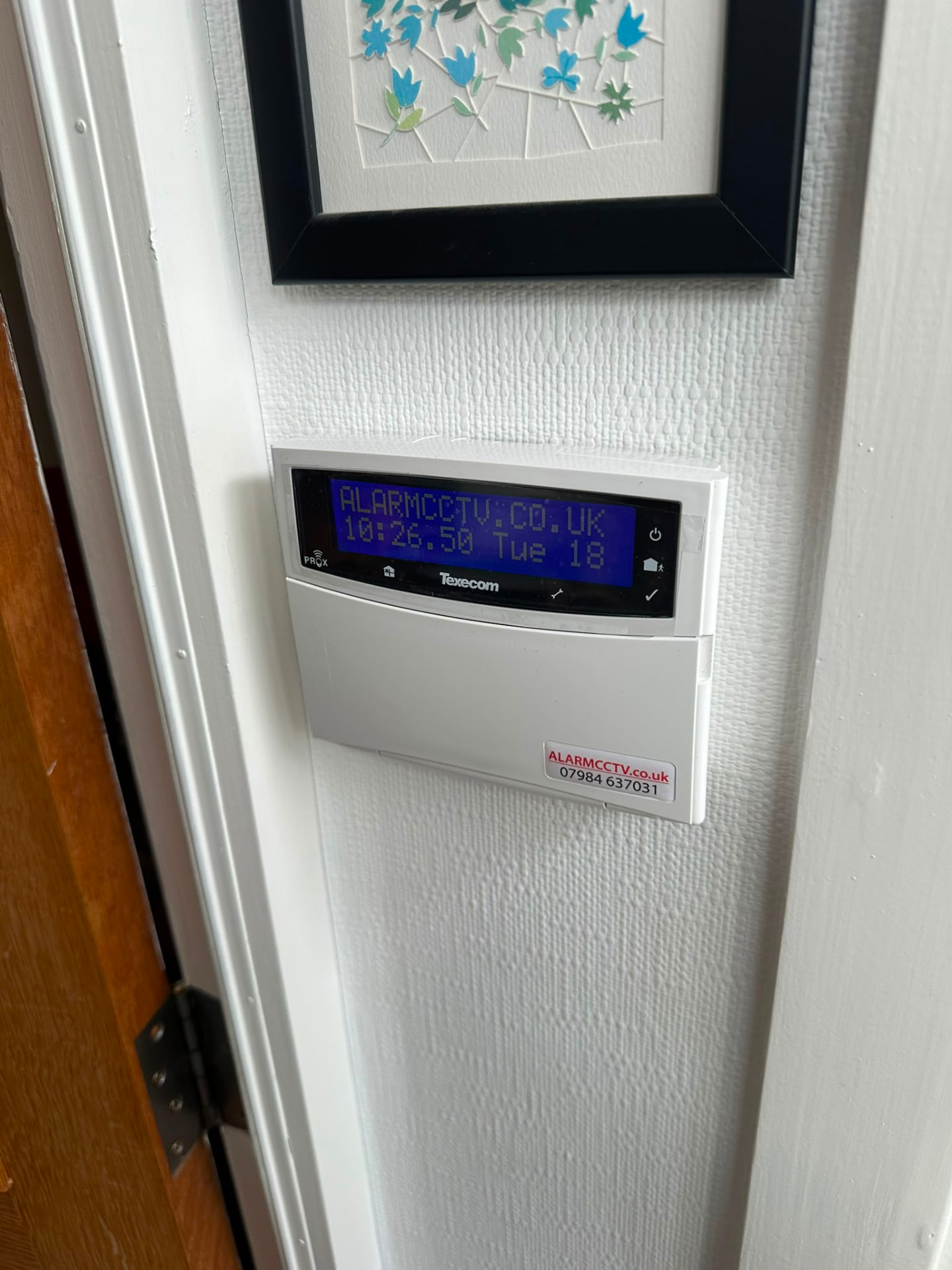 AlarmCCTV engineer install photo 83 — real intruder alarm, CCTV or access-control job completed at a customer property in the North West