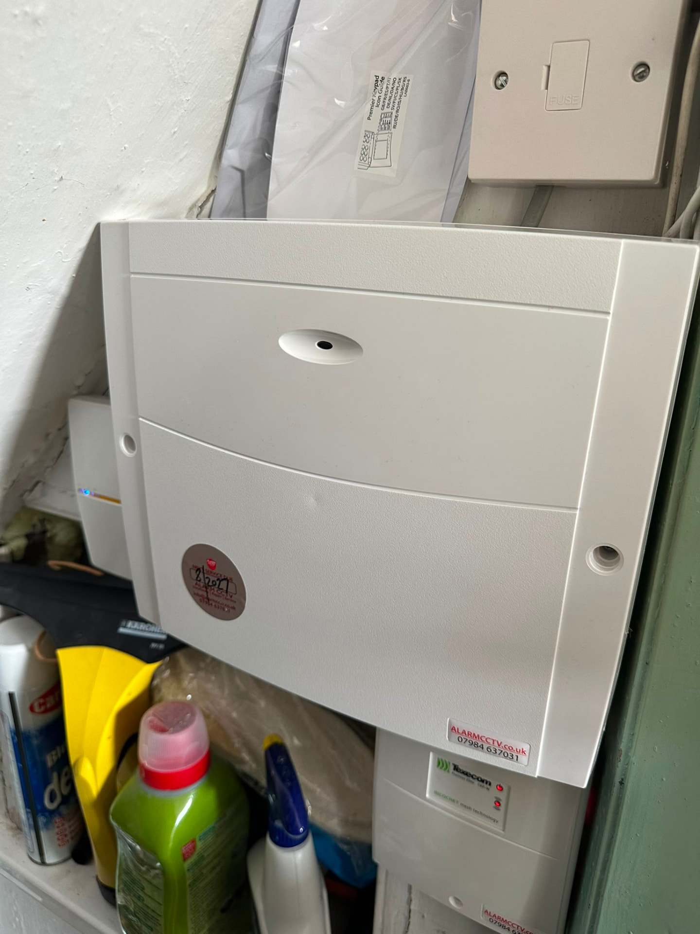 AlarmCCTV engineer install photo 85 — real intruder alarm, CCTV or access-control job completed at a customer property in the North West