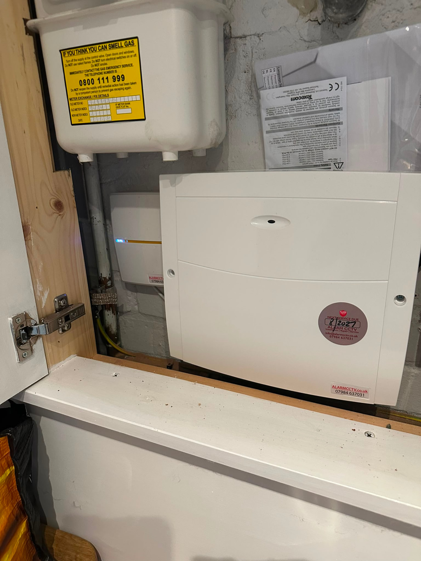 AlarmCCTV engineer install photo 86 — real intruder alarm, CCTV or access-control job completed at a customer property in the North West